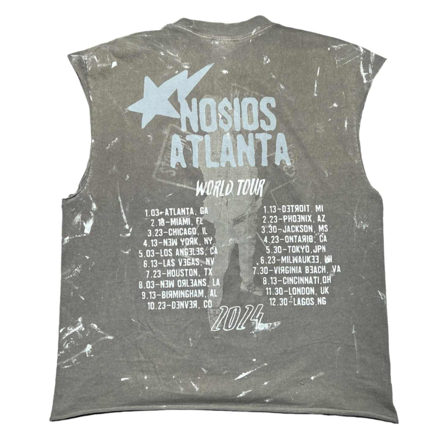 Abstract Daisy Wrld.Tour Sleeveless