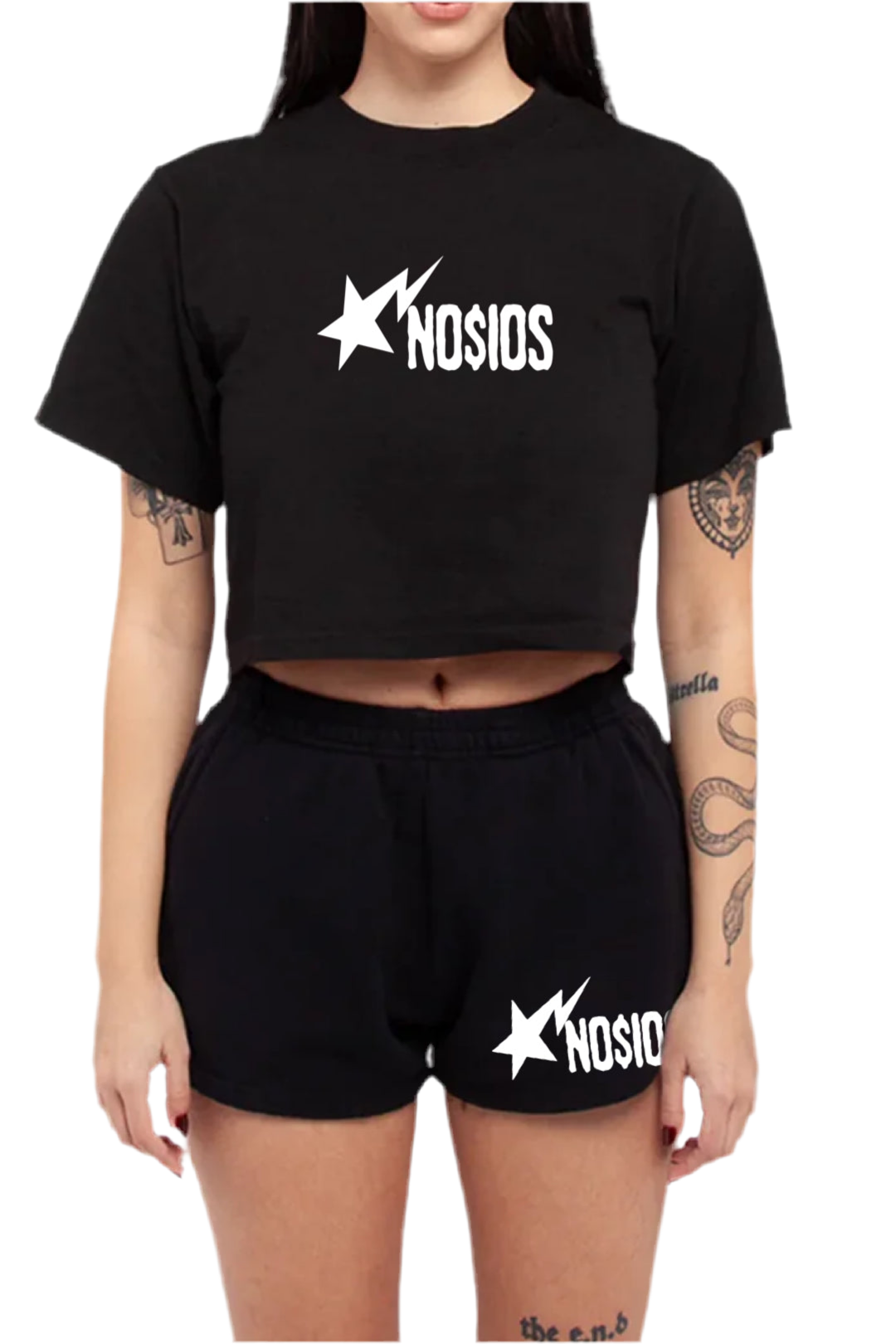 NO$IOS - Icy Croptop Set