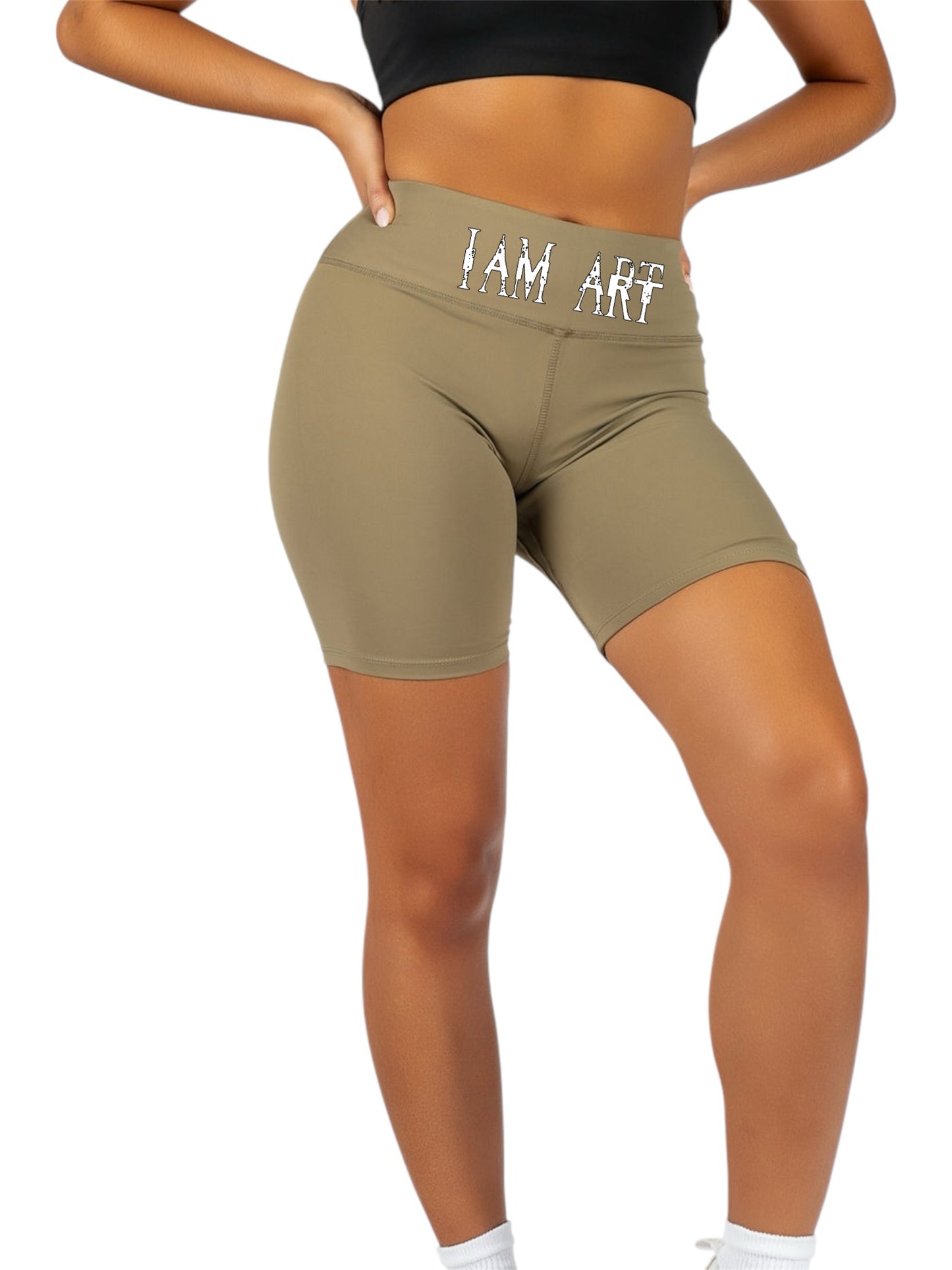 [Wmns] “I AM ART” Biker Shorts