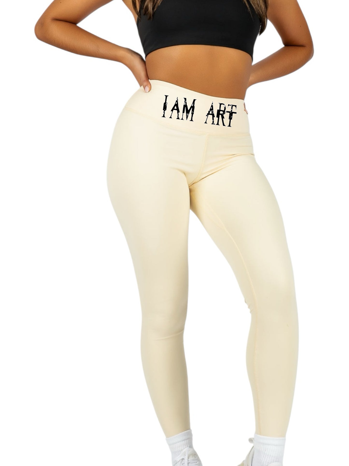 [Wmns] “I AM ART” Yoga Pants